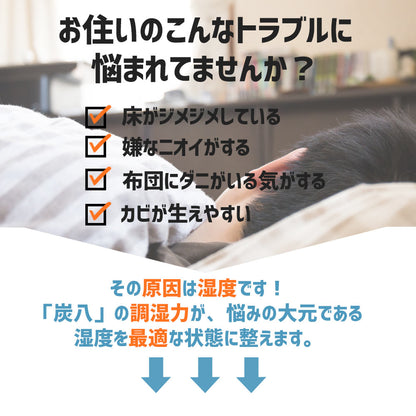 炭八 2重袋のスマート小袋 5個セット
