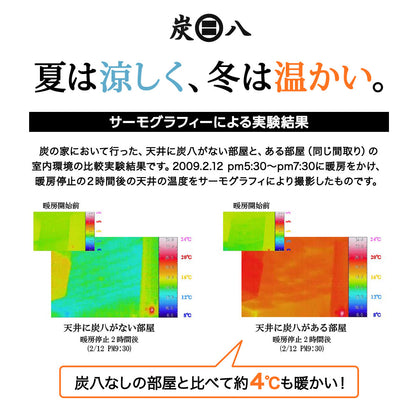 炭八 専用カバー付き 室内用 大袋 1袋