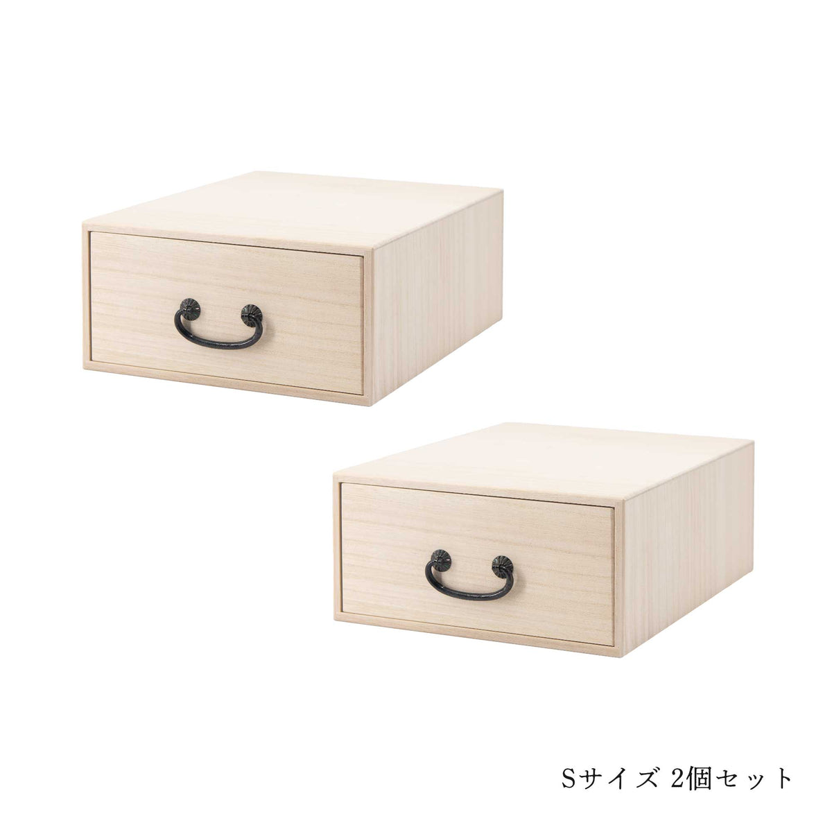 桐の小さな引き出し箱