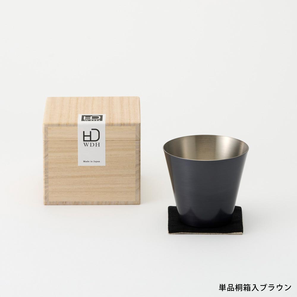 純銅製カップ 桐箱入り